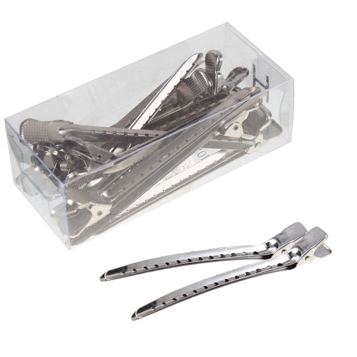 [DDY] 엠플렉스 업스타일 커트 클립핀셋 (소) 9.4cm 12개1세트